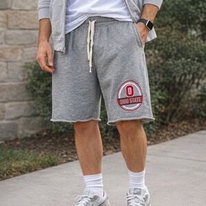 Ohio State Gray Men's Athletic Shorts